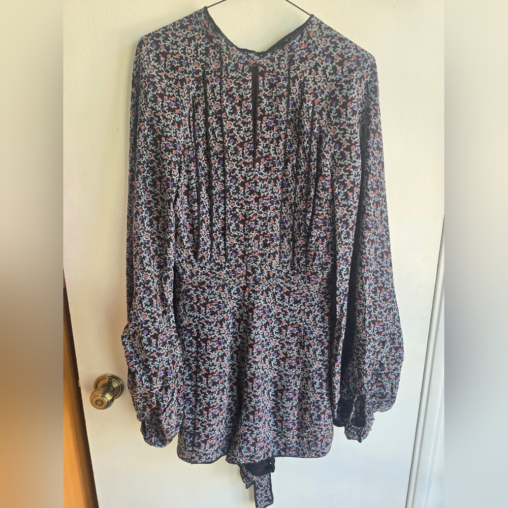 Talitha Silk Short Romper NWOT Small